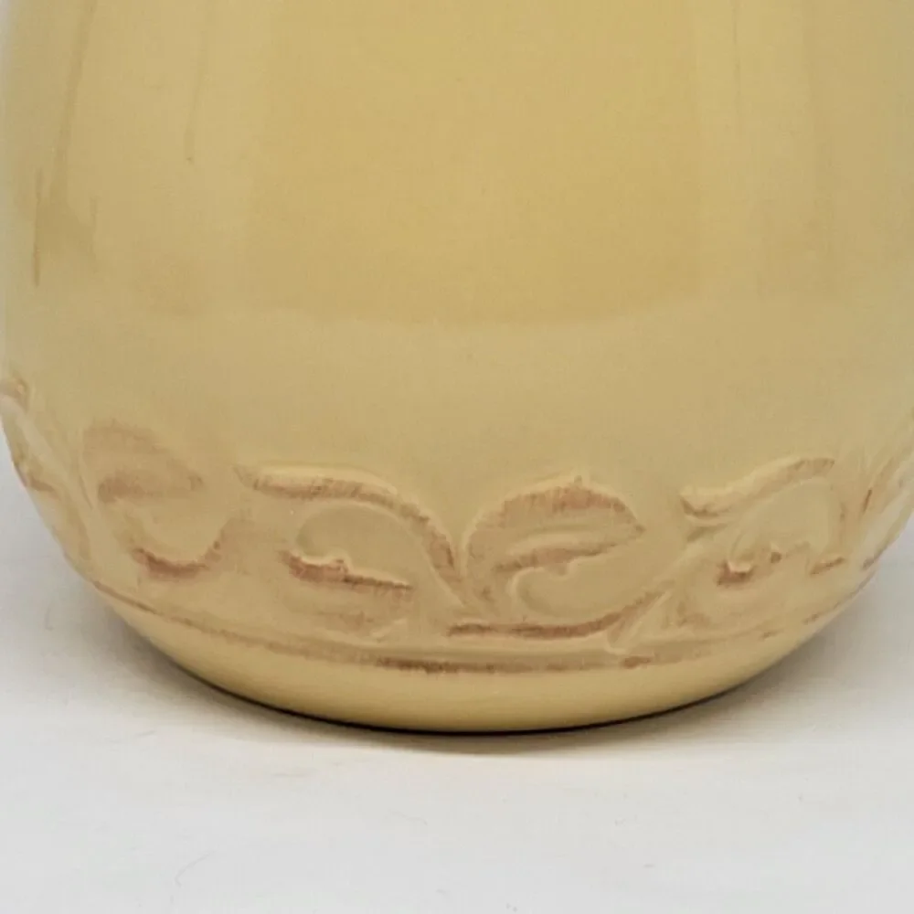 J C Penny Chris Madden Felice Yellow Large Canister 9